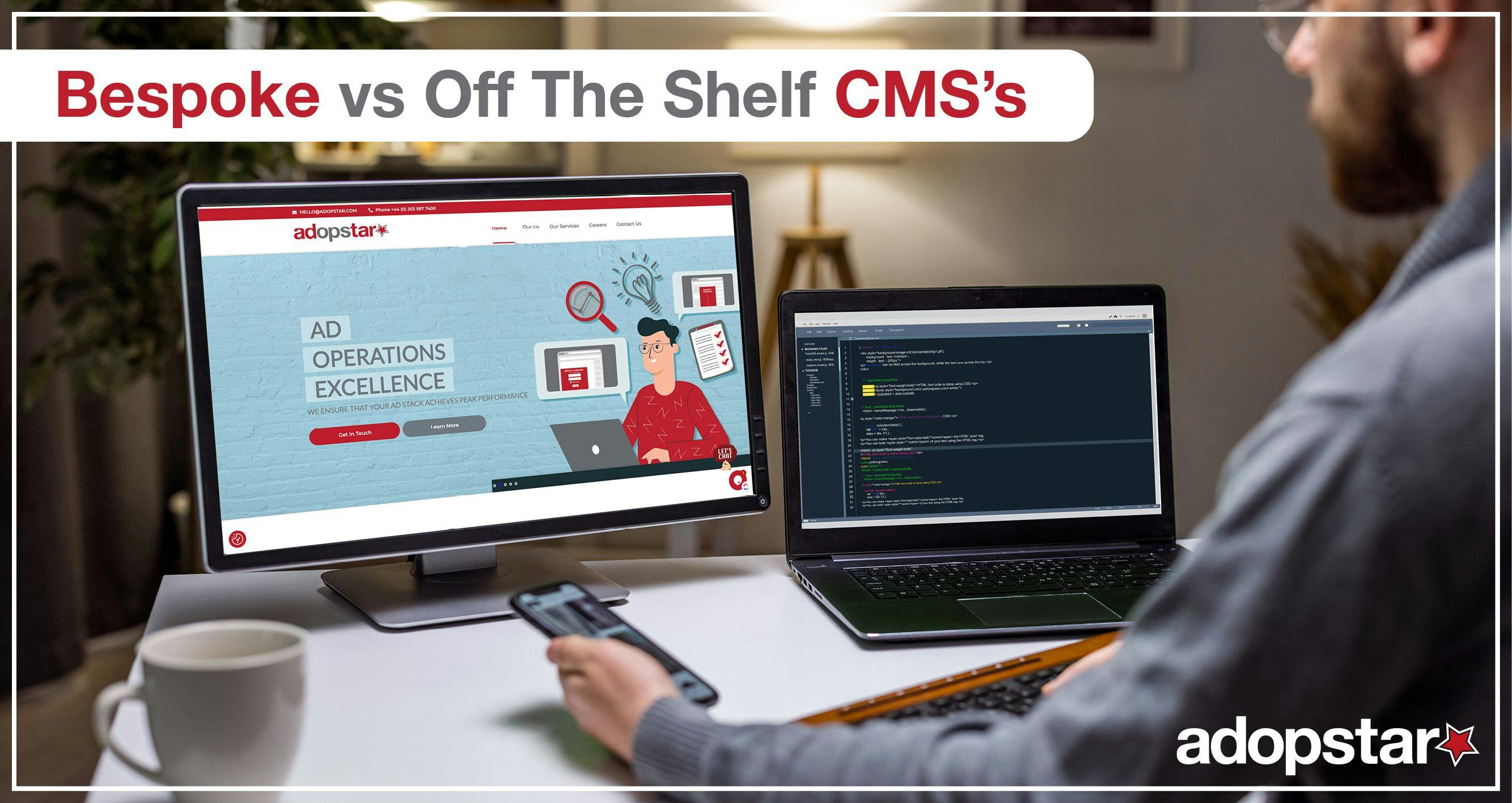 Bespoke vs Off The Shelf CMSs: Why Opting for Bespoke Websites Takes the Crown image